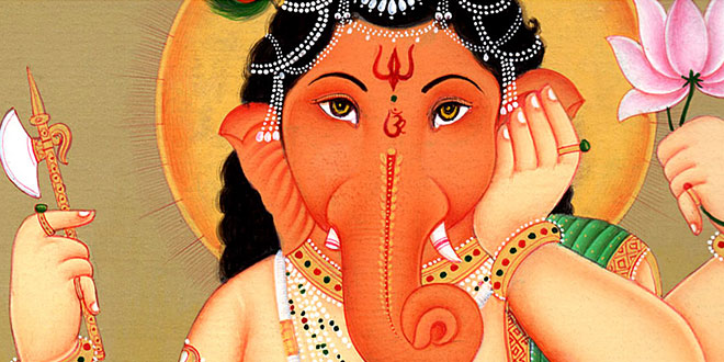How did Lord Ganesha obtain his elephant head?