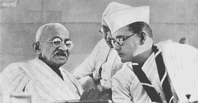 Netaji and Gandhiji