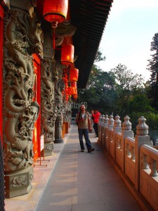 Colorful Po Lin Monastery Hong Kong