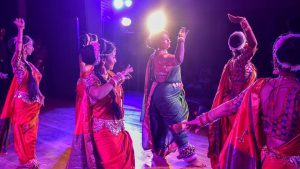 Combining traditional song and dance, lavani is performed to the beats of a dholki