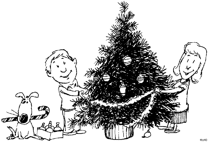 Decorating Christmas Tree