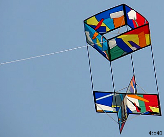 Flying Box Kite