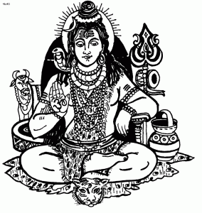 Lord Shiva Coloring Pages