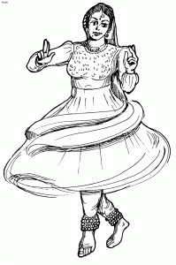 North Indian classical Kathak Dance