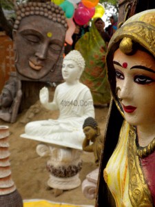 Simulated Ivory Buddha