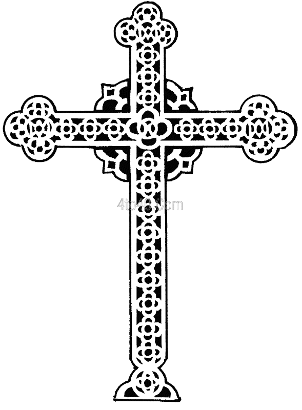 Spanish style wall cross