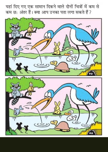 Spot The Difference - Animal Pond Life