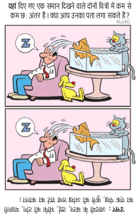 Spot The Difference - Aquarium Fish