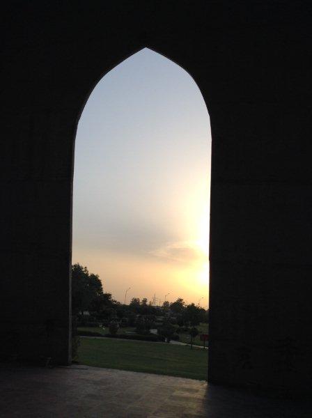 Sun set at Fateh Burj Mohali Near Kharar
