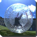 What is zorbing?