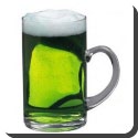 How to make green beer for Saint Patrick's Day?