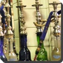 Where were hookahs first used? 