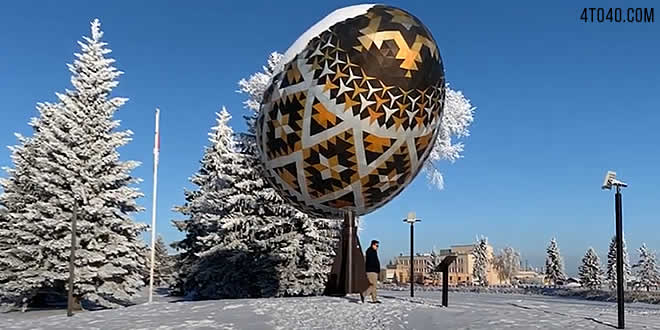 How is Easter Celebrated in Canada? The World's Largest Easter Egg