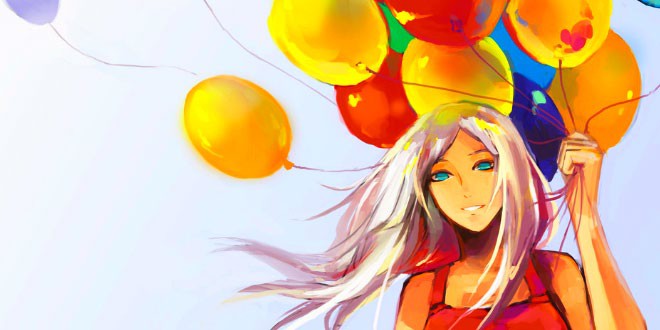 रंग-बिरंगे गुब्बारे
