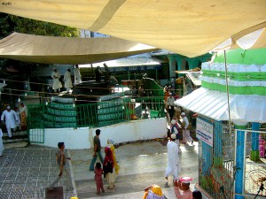 Kwaja Garib Nawaj, Ajmer Sharif Dargah, Ajmer Dargah, Ajmer Sharif or Dargah Sharif is a sufi shrine of a sufi saint, Moinuddin Chishti located at Ajmer, Rajasthan, India. The shrine has the grave of the revered saint, Moinuddin Chisti.