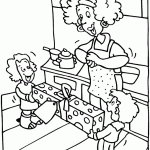 Mother Special Coloring Page