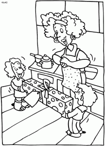 Mother Special Coloring Page
