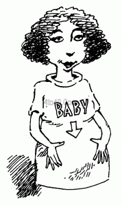 Pregnant Mother coloring page