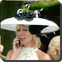 Why are hats a rage at the races?