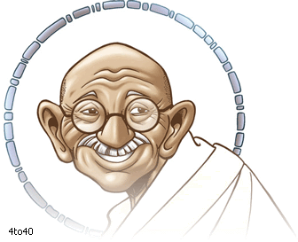 Mahatma Gandhi Animated Images