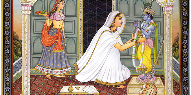 Strange Is The Path of Love: Devotional Poen by Hindu mystic poetess Mirabai