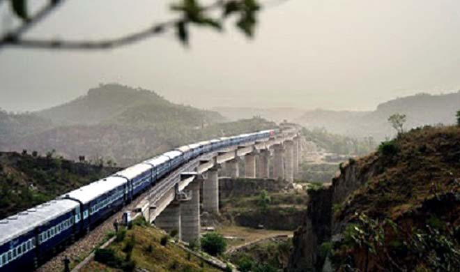 Jammu Udhampur train journey