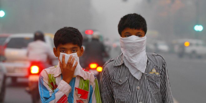 राजधानी दिल्ली में 40% से ज़्यादा बच्चों को अस्थमा
