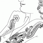 Mehndi Designs for Shoulders