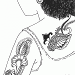 Mehndi Designs for Shoulders - 2