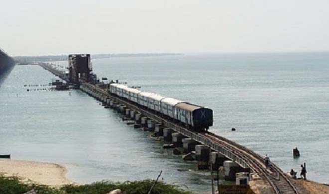 Pamban Rameshwaram Railway Route