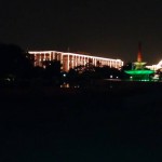 Lighting at Rashtrapati Bhawan on the occassion of 15th August, Independence Day