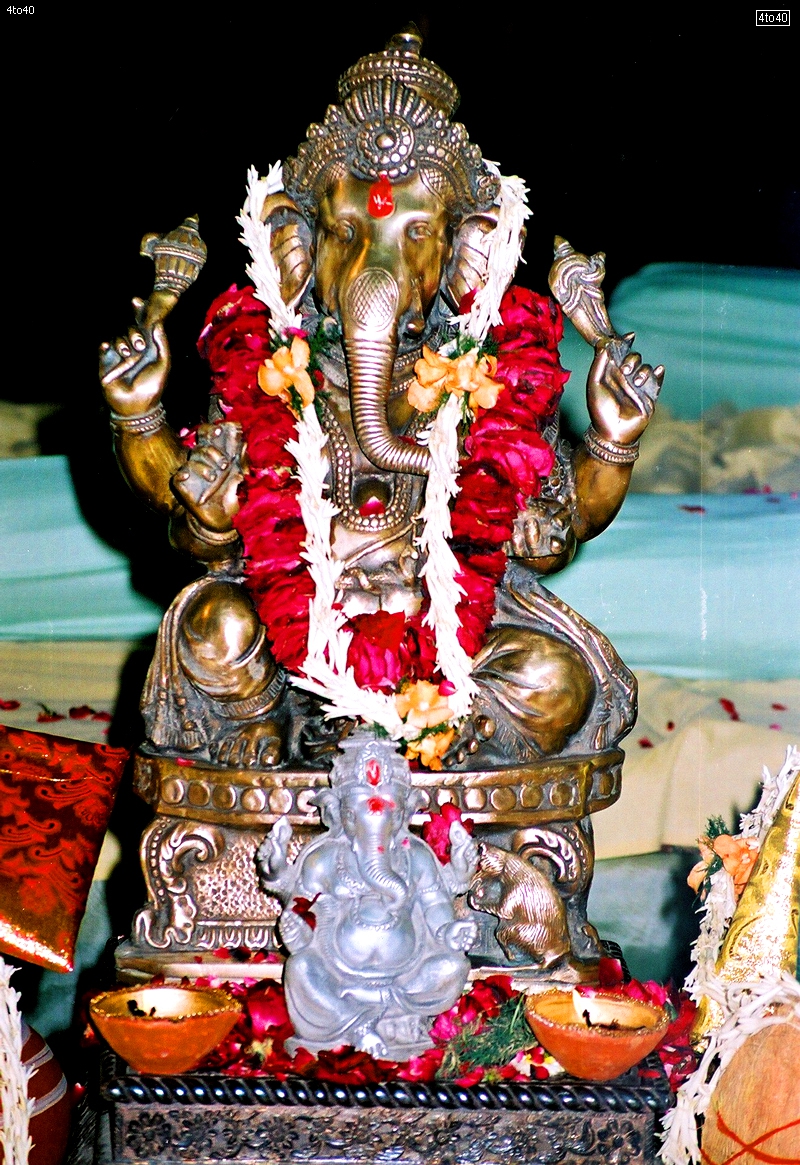 Brass Metal Statue of Lord Ganesha