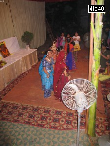 Children performing Rasleela at Vidya Vihar Apartments, Sector 9, Rohini, New Delhi on the Janmashtami eve