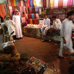 Emiratis shop at the Deira Spice Souk ahead of the Muslim fasting month of Ramadan on June 5, in Dubai.