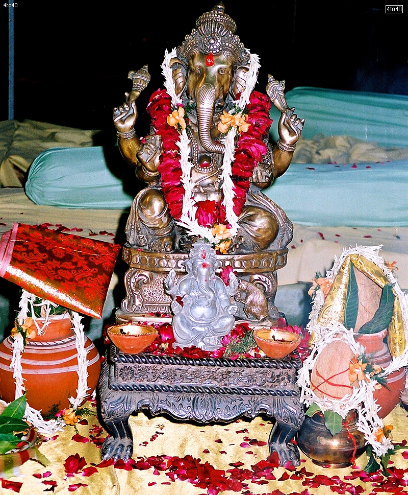 Ganesh Puja is performed before starting a new project