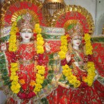 Idol of lord Krishna and Radha