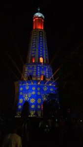 Lighting at Fateh Burj, Chapper Chidi, Mohali on 300 years of Martyrdom of Baba Banda Singh Bahadur