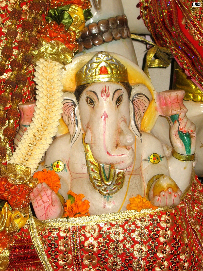Lord Ganesha is son of God Shiva and Goddess Parvati
