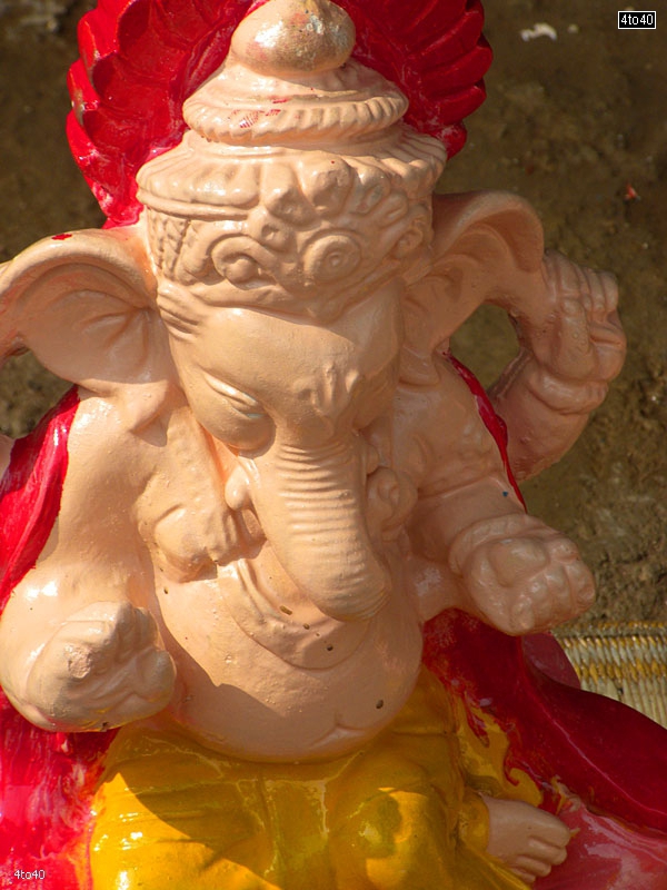Lord Ganesha plaster of paris statue