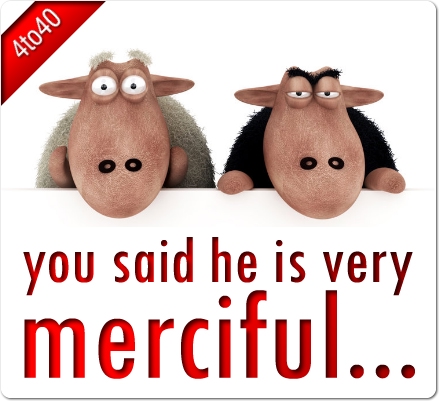You said he is very merciful - Bakrid Card