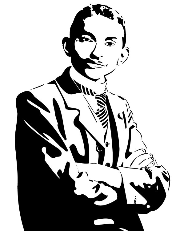Young Mahatma Gandhi ji Sketch