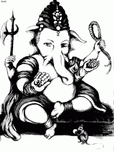 Ganapati Maharaj Sketch