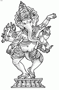 Heramba - Dancing Posture of Lord Ganesha