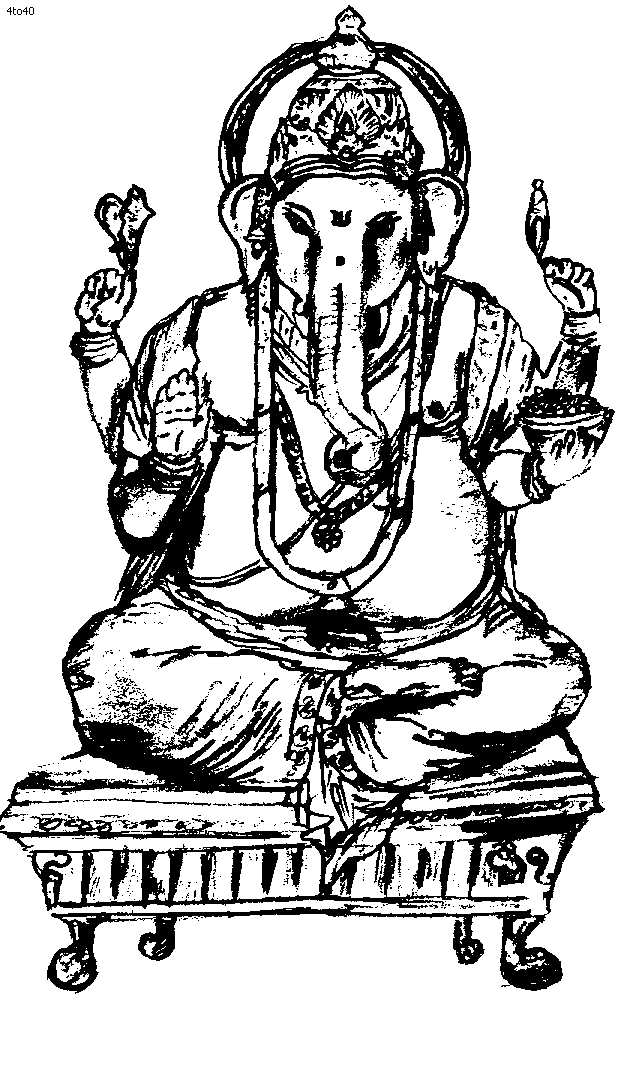 Kaveesha - Bhagwan Ganesh Sketch