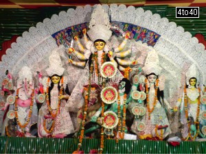 Durga Puja Pavilions in Delhi