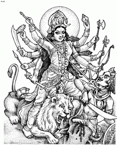 Durga Sketch