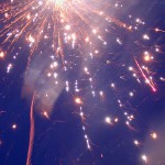 Dussehra festival fireworks at a mela near Swarn Jayanti Park, Rohini, New Delhi