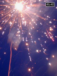 Dussehra festival fireworks at a mela near Swarn Jayanti Park, Rohini, New Delhi