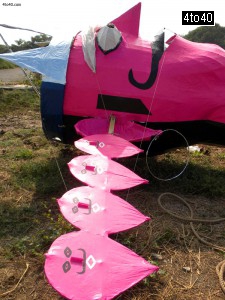 Effigy of Ravana being assembled at Swarn Jayanti Park, Rohini, New Delhi