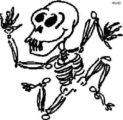 Goofy Skeleton